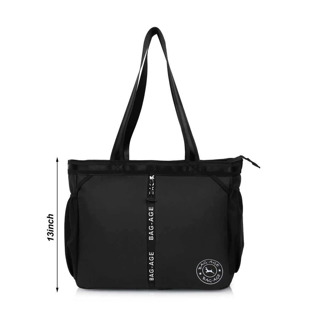 HB44S Tote Bag (13") - Black