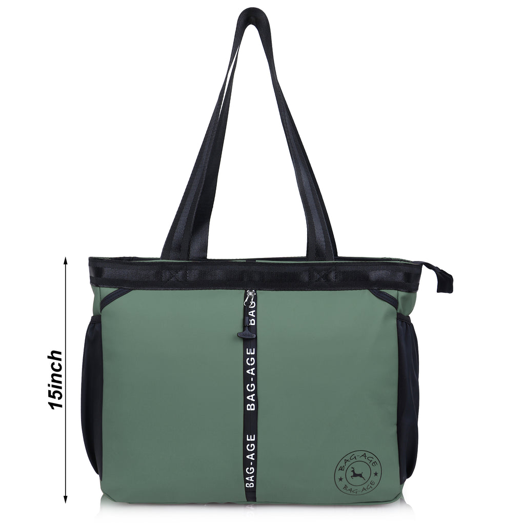HB44 Tote Bag (15") - Olive Green