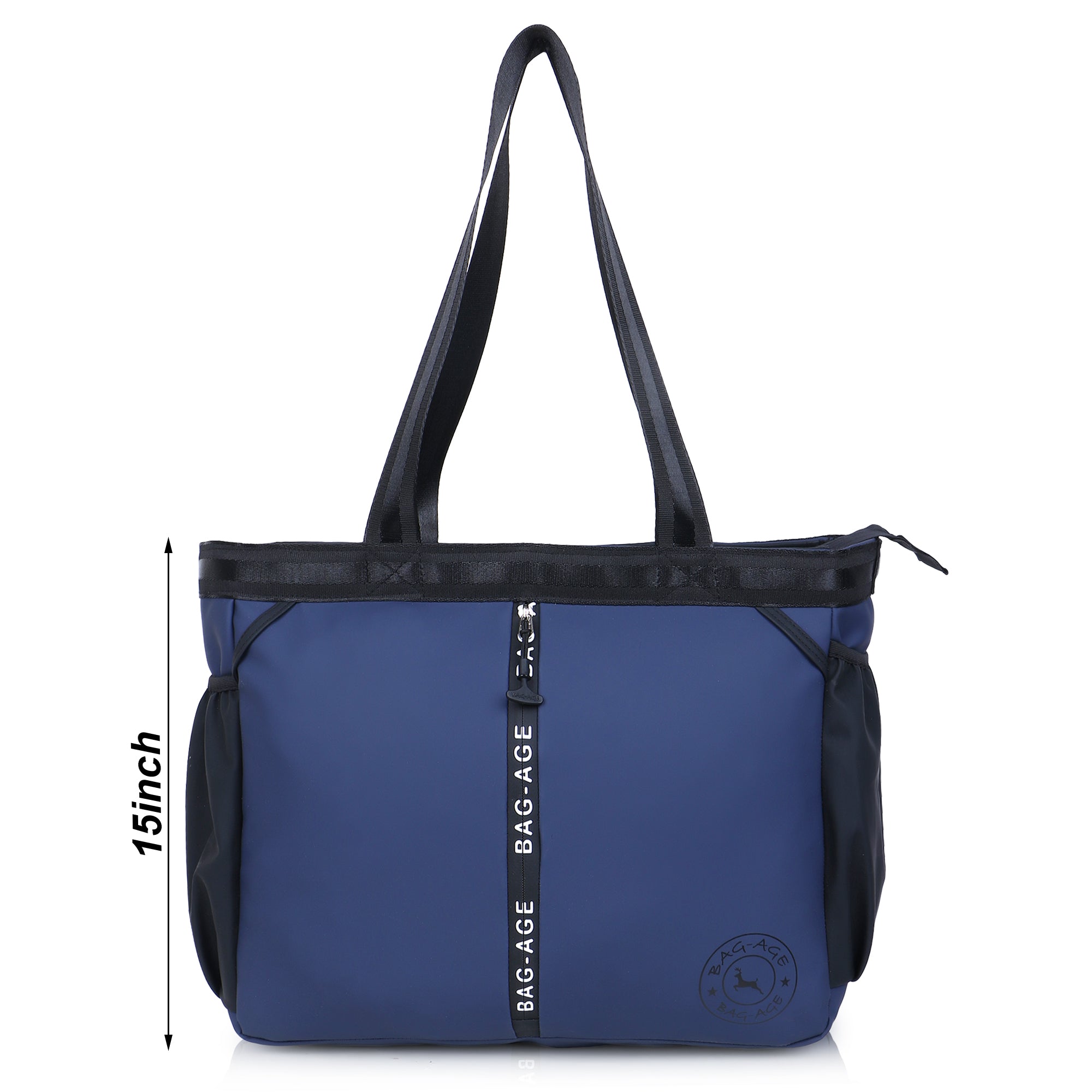 HB44 Tote Bag (15") - Navy Blue
