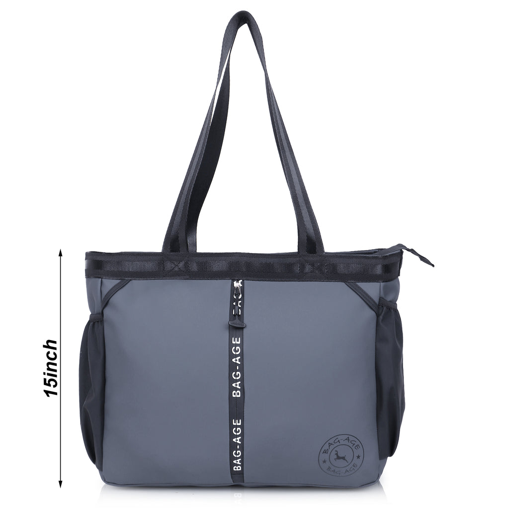 HB44 Tote Bag (15") - Grey